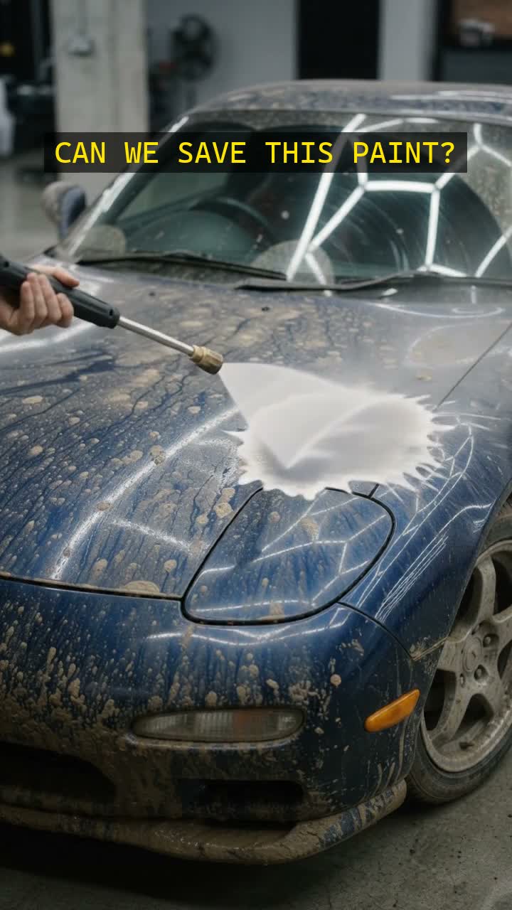 30-Year Swamp Barn Find: JDM Sports Coupe Full Restoration 🧼✨